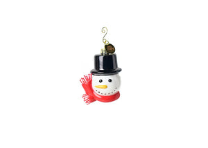 Top Hat Frosty Ornament