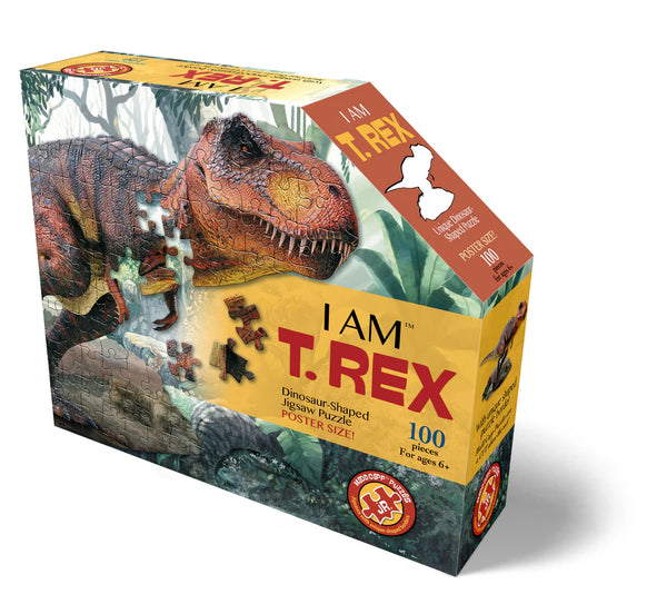 I Am T. Rex Shaped Puzzle