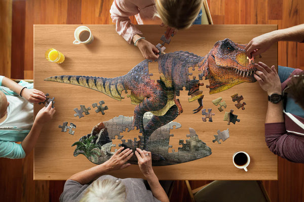 I Am T. Rex Shaped Puzzle