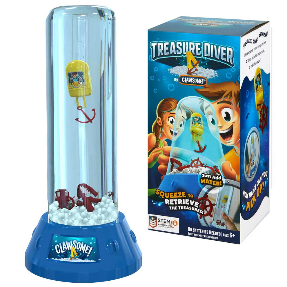 Clawsome Treasure Diver Water Game