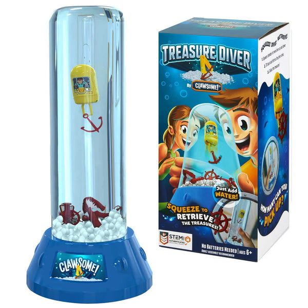 Clawsome Treasure Diver Water Game