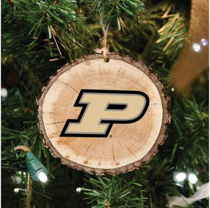 Purdue Wood Ornament