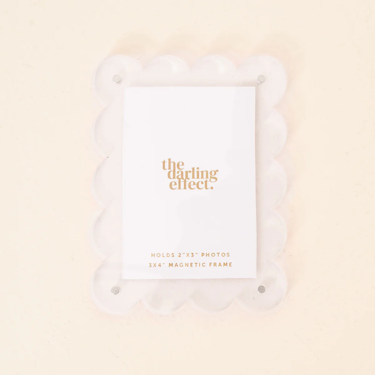 Clear Mini Acrylic Picture Frame Magnet
