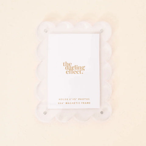 Clear Mini Acrylic Picture Frame Magnet