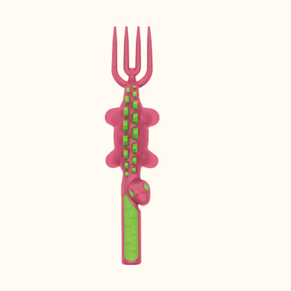 Dino Utensils Singles - Pink