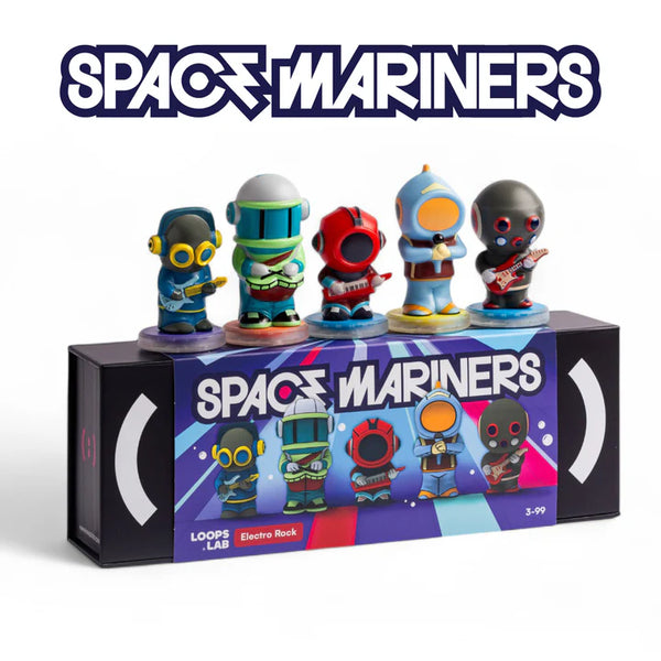 Space Mariners: 5 Figurine Electro Rock Band