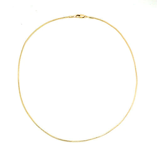 Snake Chain Yellow Gold 20"
