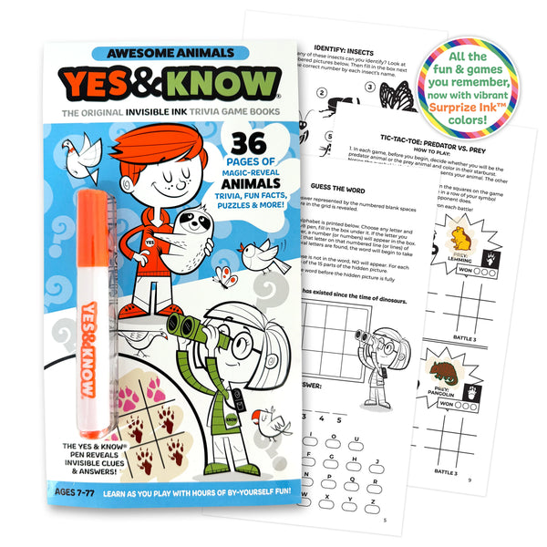 Yes & Know Play and Learn Books - Animals