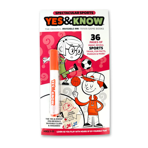 Yes & Know Play and Learn Books - Sports