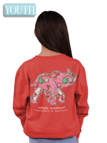 Elephant Track LS Tee - Cookie YOUTH