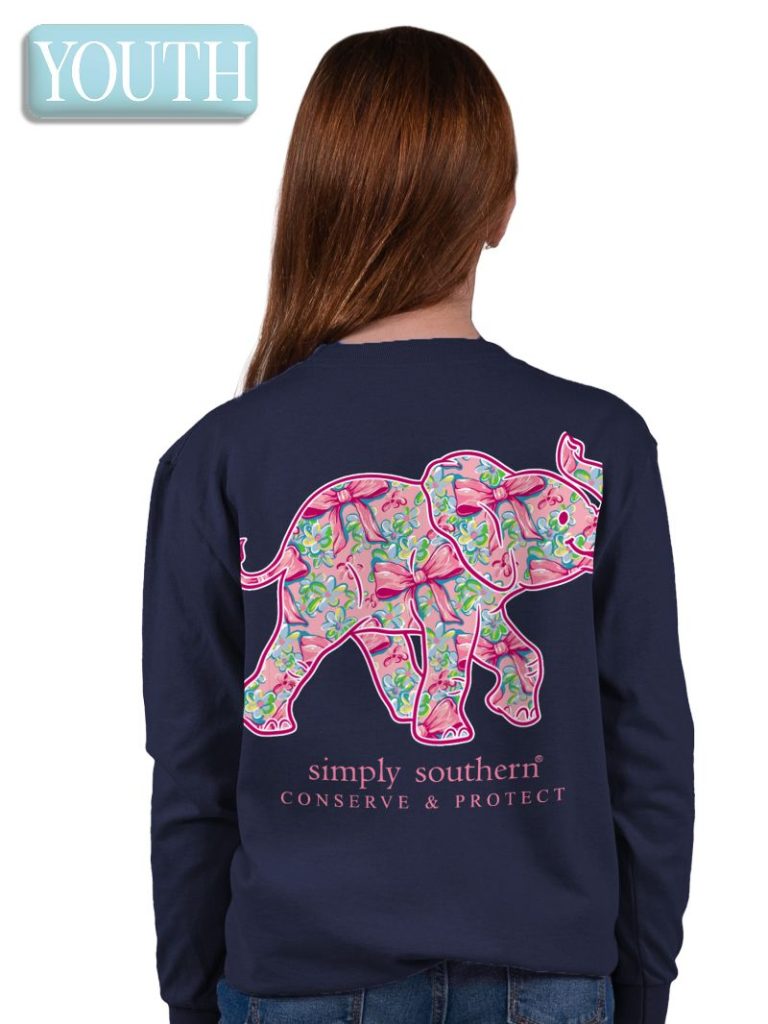 Elephant Track LS Tee - Bow YOUTH