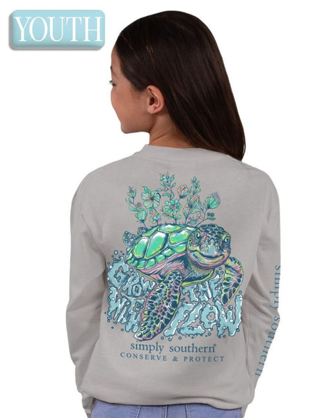 Grow SS Turtle Track Tee YOUTH