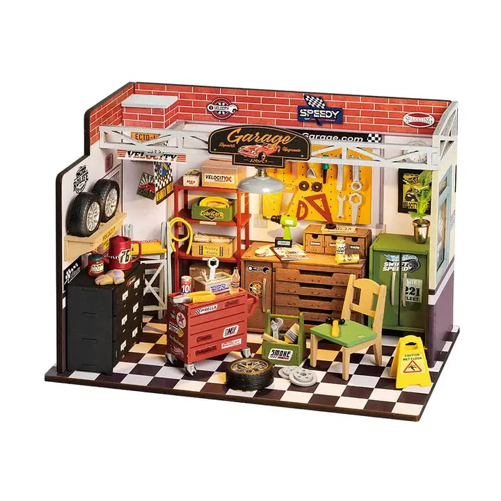 Garage Workshop DIY Miniature Kit