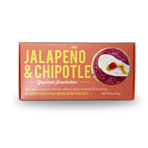 Snackable Jalapeno & Chipotle Cracker Kit
