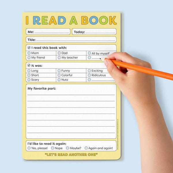 Knock Knock Kids - I Read a Book Playtime Pads