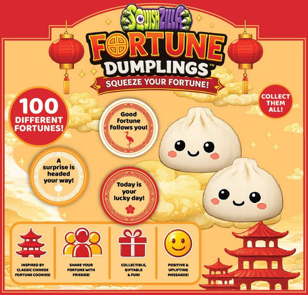 Fun Doh Mystery Fortune Cookie Squishy Dumpling
