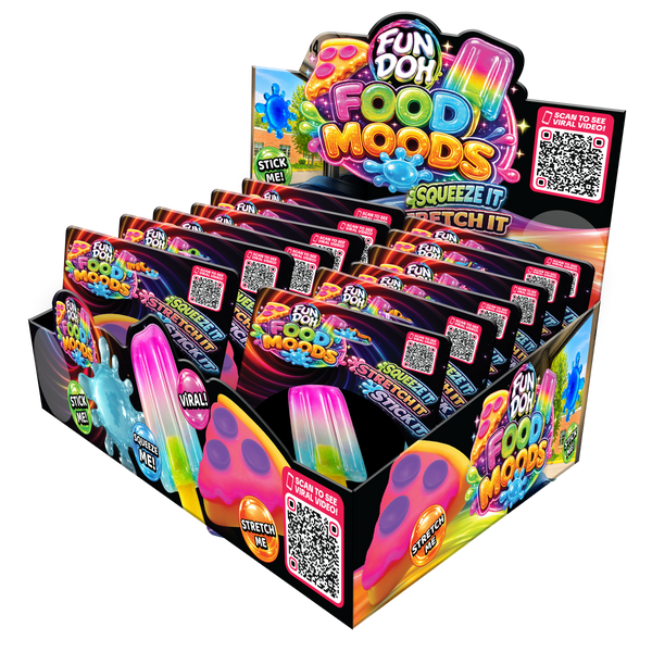 Fun Doh Food Moods Snack Attack Squishy