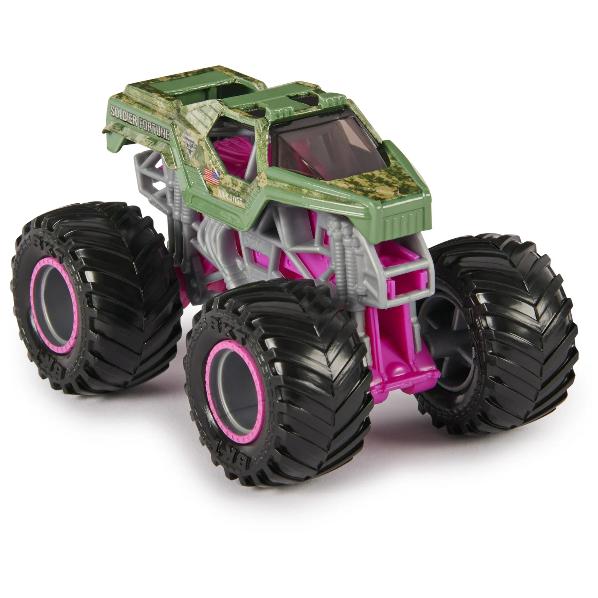 Hot wheels monster jam soldier fortune hotsell