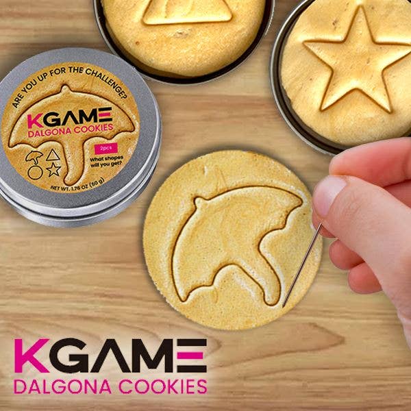 KGAME Dalgona Cookie Tin — Season 1 Challenge