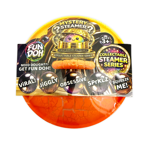Fun Doh Mystery Dumpling Squishies - Ultra Rare Steamer Collection