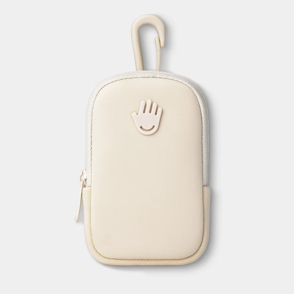 Ivory Touchette Clip On Pouch