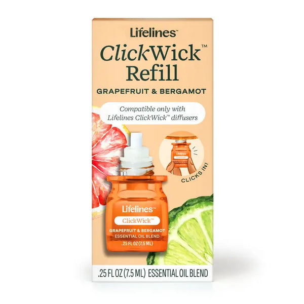 Lifelines ClickWick Refill - Grapefruit & Bergamot