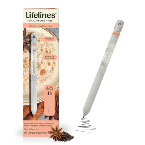 Lifelines Pen Diffuser Set - Spiced Chai Latte