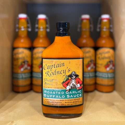 Captain Rodney's Roasted Garlic Buffalo Sauce