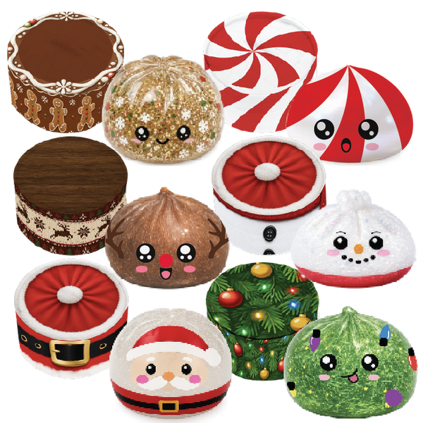 Fun Doh Christmas Dumpling Squishy