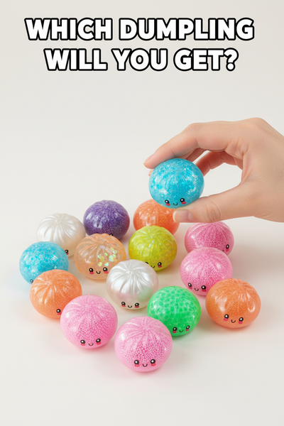 Fun Doh Squishy Mystery Dumpling - Mini Petite 2.5"
