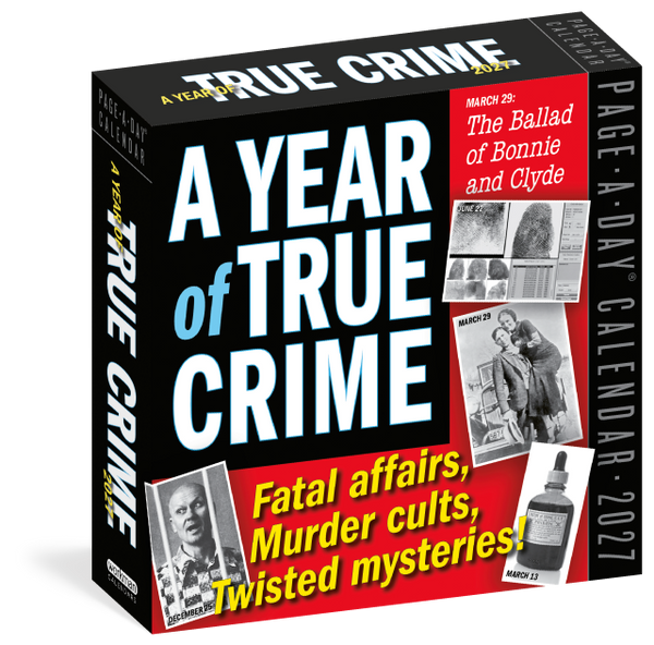 A Year of True Crime Page-A-Day® Calendar 2027