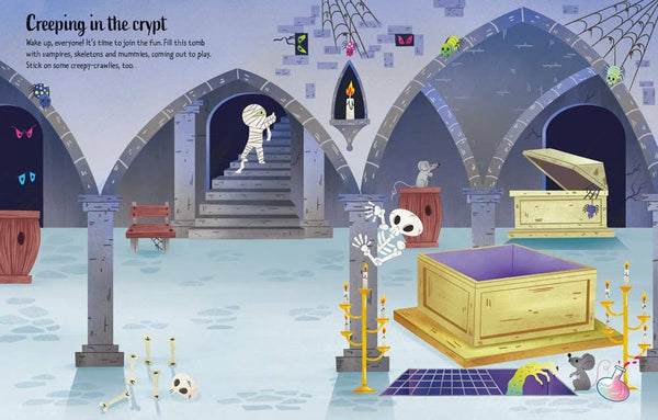 First Sticker Book Halloween : Usborne