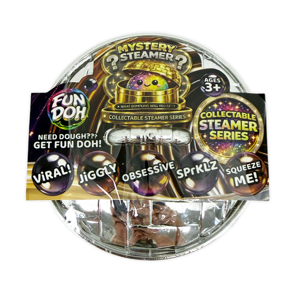 Fun Doh Mystery Dumpling Squishies - Ultra Rare Steamer Collection
