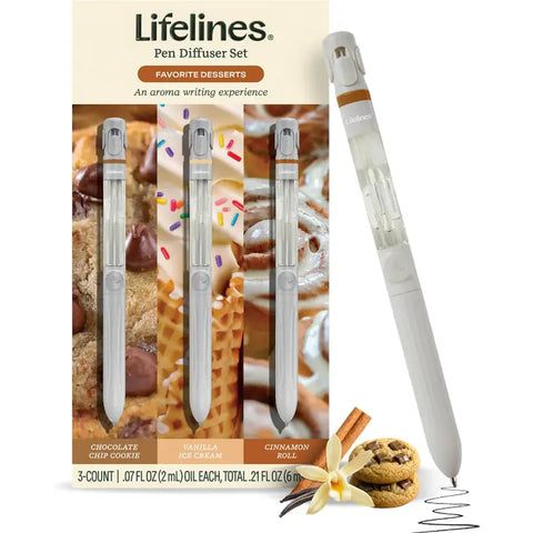 Lifelines Pen Diffuser Set - Favorite Desserts