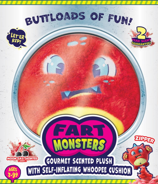 Zipper Fart Monster - Cherry