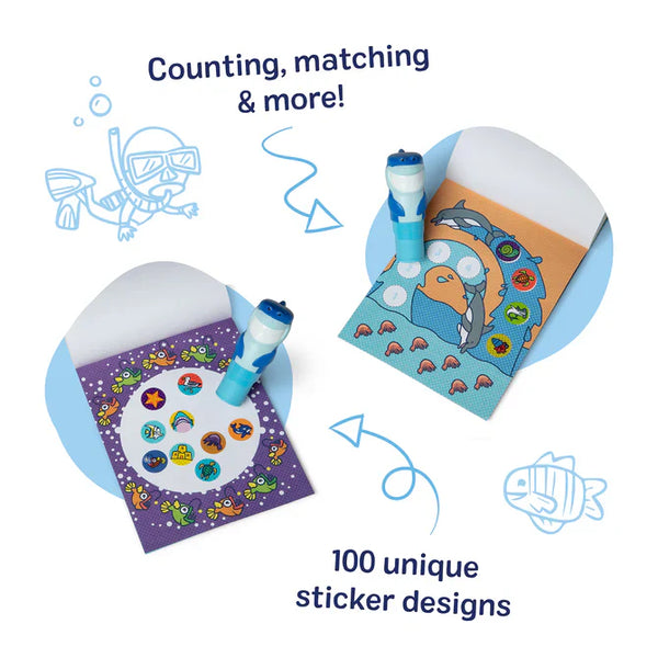 Melissa & Doug Sticker Wow! Activity Pad Set - Shark