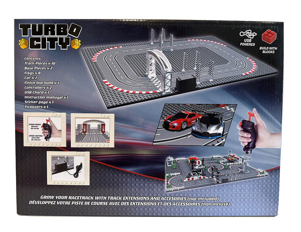 Turbo City Bugatti Small Slot Car Track