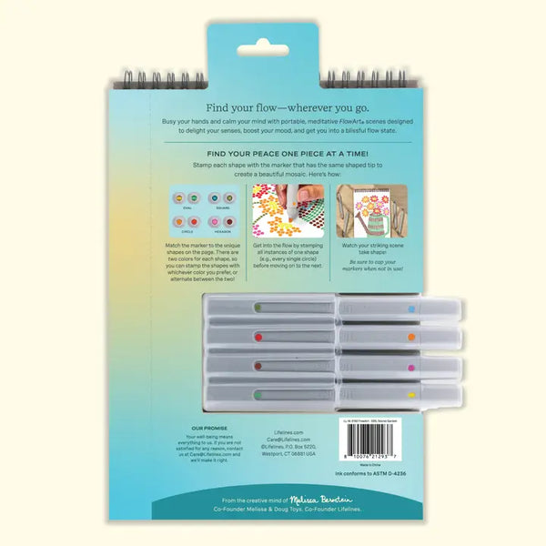 Lifelines Stamp-by-Shape - Secret Garden