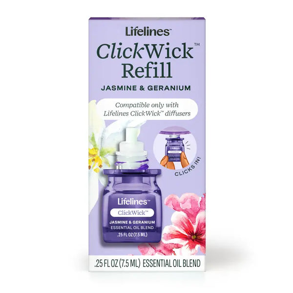 Lifelines ClickWick Refill - Jasmine & Geranium