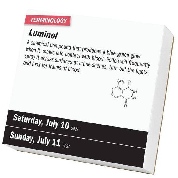 A Year of True Crime Page-A-Day® Calendar 2027