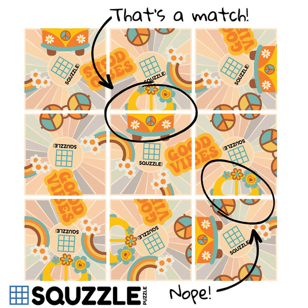 Good Vibes Squzzle Puzzle