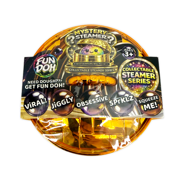 Fun Doh Mystery Dumpling Squishies - Ultra Rare Steamer Collection