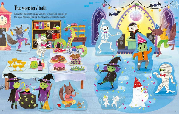 First Sticker Book Halloween : Usborne