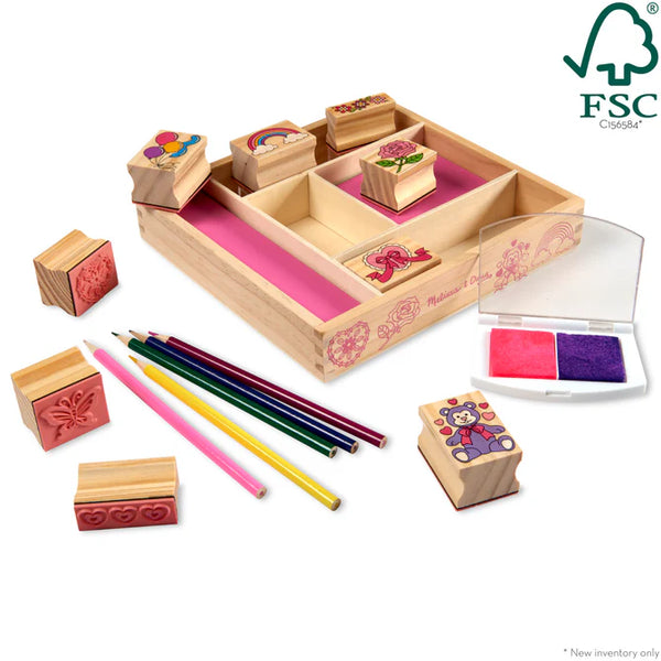 Friendship Wooden Stamp Set