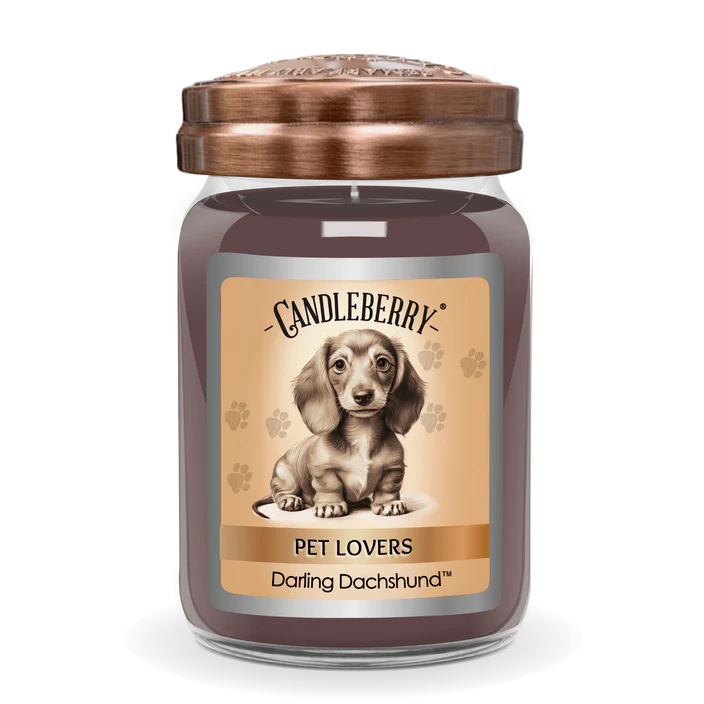 Darling Dachshund Pet Lovers Candle