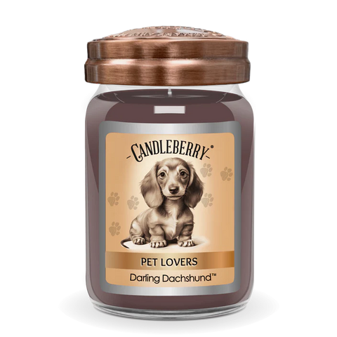 Darling Dachshund Pet Lovers Candle