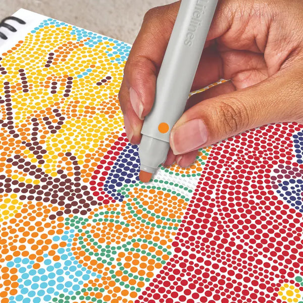 Lifelines FlowArt Dot-By-Letter - Pumpkins & Pastures