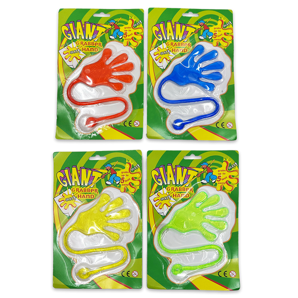Giant Sticky Grabber Hand - Assorted