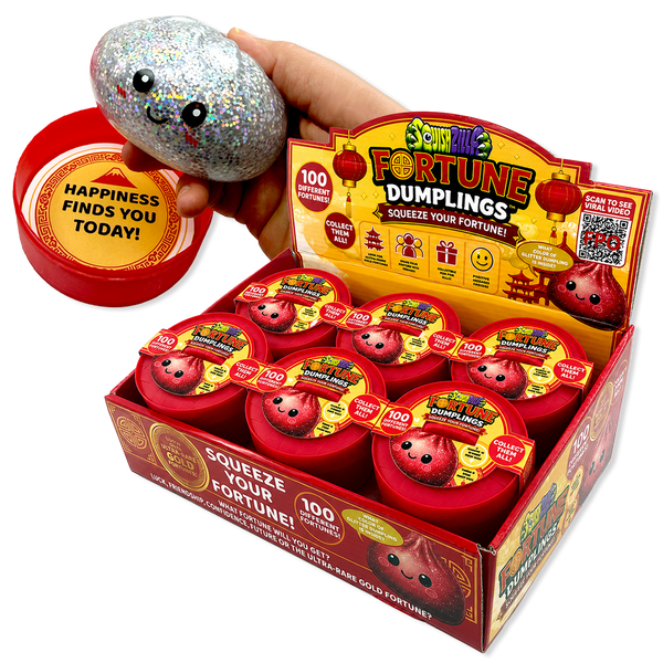 Fun Doh Mystery Fortune Cookie Squishy Dumpling