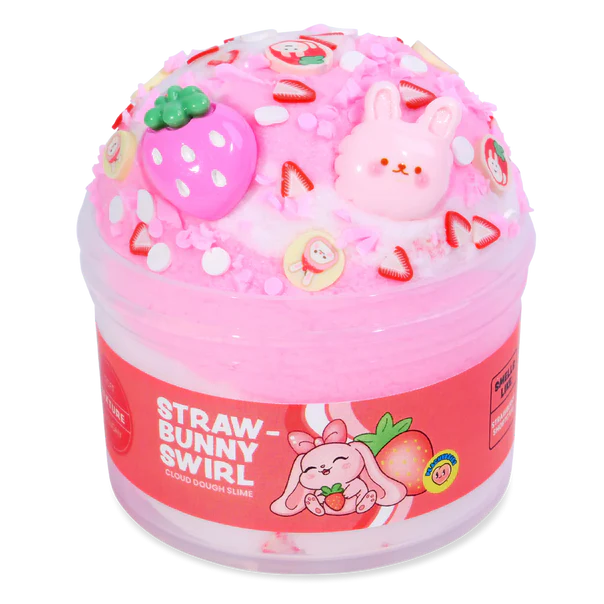 Peachybbies Straw-bunny Swirl